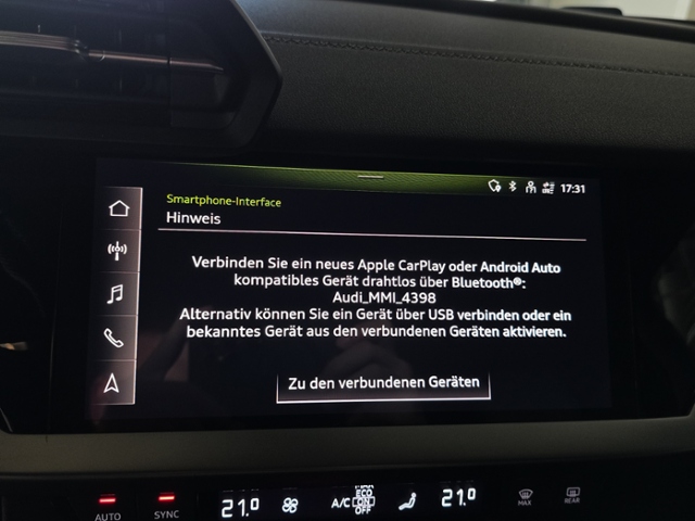 A3 Sportback S-Line 35 1.5 TFSI S tronic*NAV*