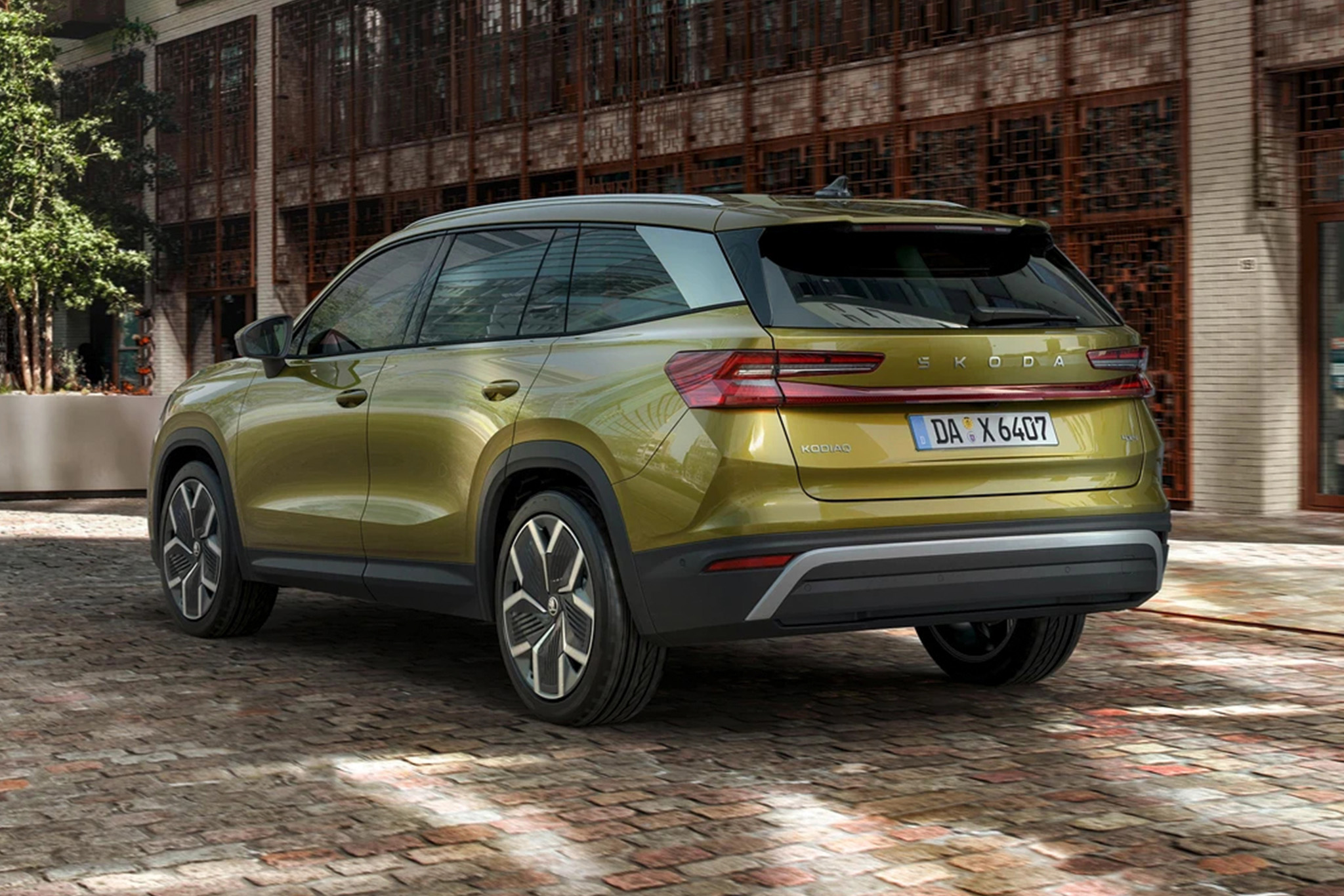 kodiaq hinten