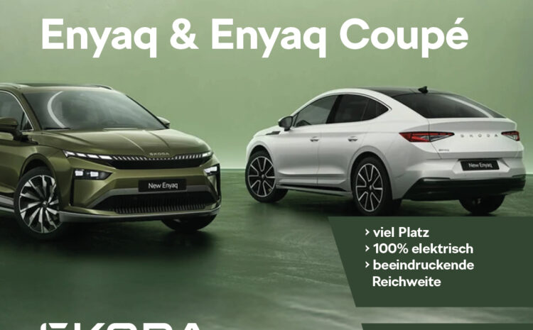  Der neue Škoda Enyaq und Enyaq Coupé