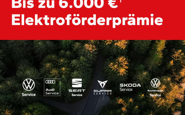  Förderprämie E-Fahrzeug